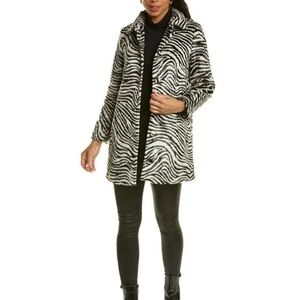 Amazing Zebra Print Coat